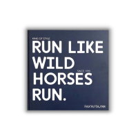 Run Like Wild Horses Run. Faxr Tajrr