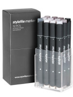 Stylefile Marker 12er Set Warm Grey