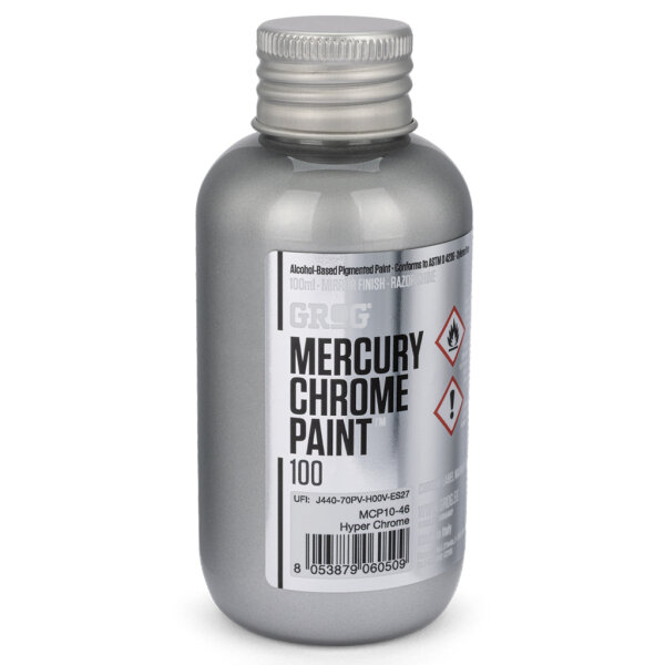 Grog Mercury Chrome Paint 100ml