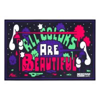 Montana Doormat "ALL COLORS ARE BEAUTIFUL" by...