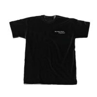 Frankfurt Adler Schwarz Backprint Weiss T-Shirt M
