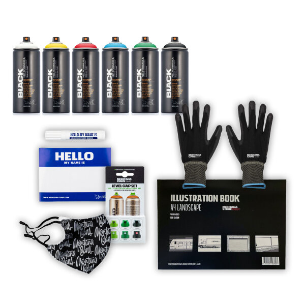 Montana Sprühdosen Set - Water Effekt Farben Für Graffiti & Kunst (400ml)