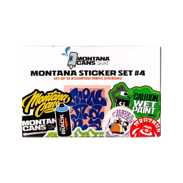 MONTANA STICKER SET #4