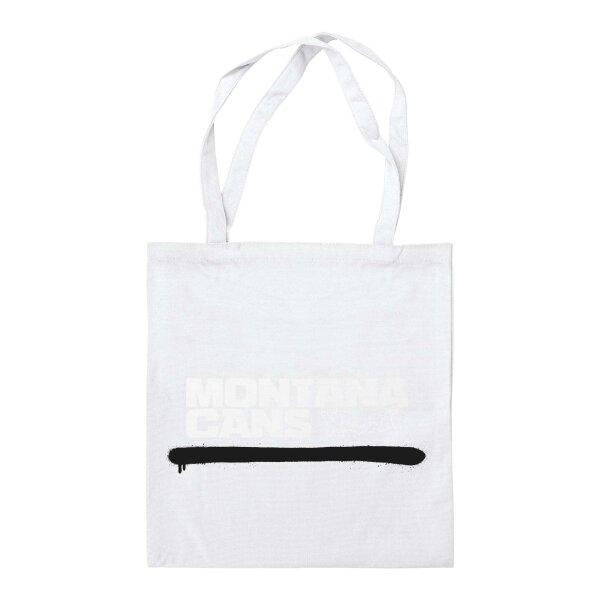 Montana Cotton Bags - Logoline Monochrome - White