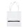 Montana Cotton Bags - Logoline Monochrome - White